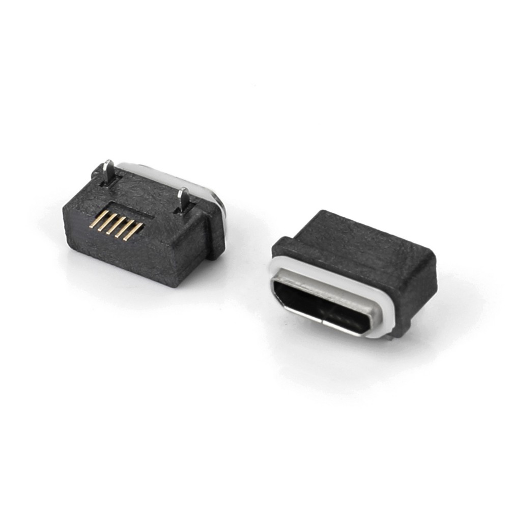 04BO-0108-WP Micro USB 5F SMT B型兩腳5.65防水母座成品（ASSY）